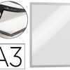 CADRE AFFICHAGE DURABLE DURAFR AME MAGNATIQUE A3 BORDS ARGENTAS SACHET 5 UNITAS CADRE AFFICHAGE DURABLE DURAFR AME MAGNATIQUE A3 BORDS ARGENTAS SACHET 5 UNITAS