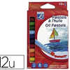 PASTEL HUILE LEFRANC BOURGEOIS 60MM DIAMETRE 8MM COLORIS ASSORTIS BOÎTE 12 UNITAS PASTEL HUILE LEFRANC BOURGEOIS 60MM DIAMETRE 8MM COLORIS ASSORTIS BOÎTE 12 UNITAS