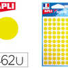 PASTILLE ADHASIVE APLI AGIPA D IAMETRE 8 MM COLORIS JAUNE POCHETTE 462 UNITAS PASTILLE ADHASIVE APLI AGIPA D IAMETRE 8 MM COLORIS JAUNE POCHETTE 462 UNITAS
