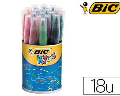 feutre-bic-kids-visaquarelle-e-ncre-lavable-pointe-pinceau-extra-souple-bloquae-couleurs-tres-vives-pot-18-unitas