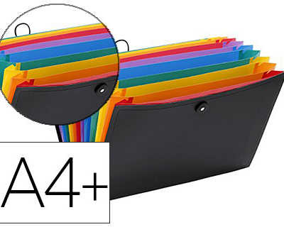 trieur-viquel-rainbow-class-pp-8-10e-350x245mm-12-positions-extensible-fermeture-bouton-riveta-alastique-coloris-noir