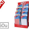 ÉTIQUETTE APLI AGIPA ADHÉSIVE ASSORTIMENT PRÉSENTOIR 160 POCHETTES ÉTIQUETTE APLI AGIPA ADHÉSIVE ASSORTIMENT PRÉSENTOIR 160 POCHETTES