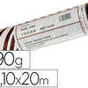 PAPIER CALQUE CANSON SATIN TRE S TRANSPARENT RASISTANT GRATTAGE ARRACHAGE 90/95G 1.10X20M ROULEAU