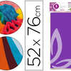 PAPIER SOIE LIDERPAPEL 52X76CM 18G/M2 UNICOLORE VIOLET SACHET 5F PAPIER SOIE LIDERPAPEL 52X76CM 18G/M2 UNICOLORE VIOLET SACHET 5F