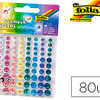 BIJOU EN PIERRE FOLIA RAINBOW AUTO-ADHESIF PAQUET DE 80 PIÈCES BIJOU EN PIERRE FOLIA RAINBOW AUTO-ADHESIF PAQUET DE 80 PIÈCES