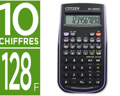 calculatrice-citizen-scientifique-sr-135-n-12-chiffres-128-fonctions-pile-154x84x19mm-118g-coloris-violet