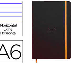 carnet-rhodia-webnotebook-a6-9-x14cm-couverture-simili-cuir-noir-192-pages-90g-ligna-alastique-marque-page-orange