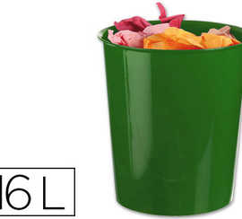 corbeille-apapier-q-connect-p-lastique-rasistant-16l-310x290mm-coloris-vert-opaque