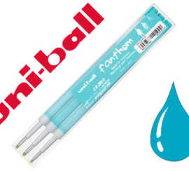 recharge-roller-uniball-fanthom-thermosensible-pointe-0-7mm-crire-gommer-r-crire-encre-gel-bleu-turquoise-set-3-unit-s