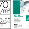 PAPIER CALQUE LIDERPAPEL 50X65CM 70G/M2 VEGETAL PAPIER CALQUE LIDERPAPEL 50X65CM 70G/M2 VEGETAL