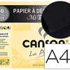 PAPIER DESSIN CANSON MI-TEINTE S 160G A4+ UNICOLORE NOIR POCHETTE 12F PAPIER DESSIN CANSON MI-TEINTE S 160G A4+ UNICOLORE NOIR POCHETTE 12F