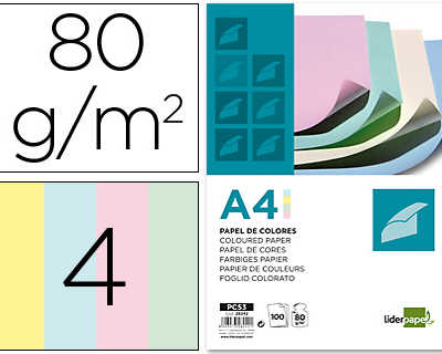 papier-couleur-liderpapel-mult-ifonctions-a4-80g-m2-jaune-bleu-rose-vert-paquet-100f