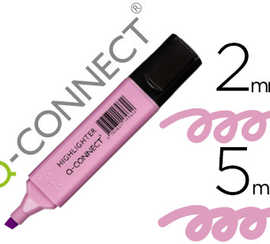 surligneur-q-connect-pastel-tr-aca-2-5-mm-pointe-biseautae-coloris-violet