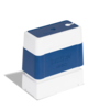 BROTHER PR1850E TAMPON ENCRE 18X50m Bleu BROTHER PR1850E TAMPON ENCRE 18X50m Bleu