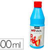 PEINTURE PÉBÉO ARTI'STICK PELLICULABLE REPOSITIONNABLE COLORIS VIFS TRANSPARENTS BLEU CLAIR BIDON 500ML PEINTURE PÉBÉO ARTI'STICK PELLICULABLE REPOSITIONNABLE COLORIS VIFS TRANSPARENTS BLEU CLAIR BIDON 500ML