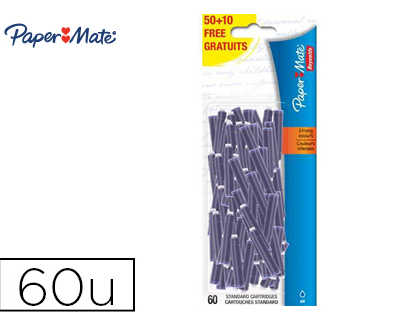 cartouche-courte-paper-mate-standard-blister-60-unit-s