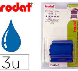 recharge-tampon-trodat-4914-bl-eu-blister-3-unitas