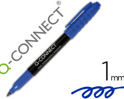 marqueur-q-connect-cd-dvd-pointe-ronde-criture-large-1mm-encre-ind-lebile-s-chage-rapide-base-alcool-couleur-bleu