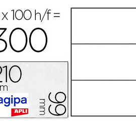 atiquette-adhasive-apli-agipa-multi-usage-210x99mm-toute-imprimante-bo-te-300-unitas