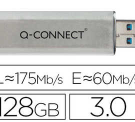 cl-usb-q-connect-3-0-128gb-lecture-50mb-s-criture-10-15mb-s-r-tractable-interface-superspeed-3-0