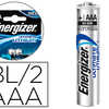 PILE ENERGIZER LITHIUM I.C.E. LR03 TAILLE AAA BLISTER 2 UNITAS