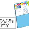 CARTE OXFORD VÉLIN 82X128MM 240G COLORIS BLEU LAGON 25 UNITÉS CARTE OXFORD VÉLIN 82X128MM 240G COLORIS BLEU LAGON 25 UNITÉS
