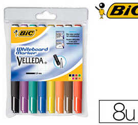 marqueur-bic-velleda-1741-effa-cable-pointe-ogive-traca-2mm-encre-catone-format-stylo-grande-longavita-pochette-8-unitas