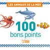 BONS POINTS EDITIONS LITO ANIMAUX MER TEXTE PEDAGOGIQUE AU VERSO 79X57MM BOITE 100 UNITES