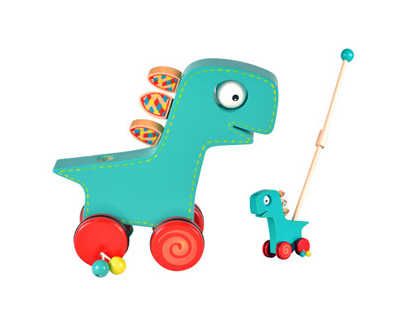 jeu-de-d-placement-en-bois-fiesta-crafts-avec-quatre-roues-et-manche-d-montable-dinosaure-10x28x34cm