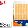 GOMMETTE MATALLISAE APLI AGIPA ATOILE COLORIS OR ARGENT POCHETTE 288 UNITAS GOMMETTE MATALLISAE APLI AGIPA ATOILE COLORIS OR ARGENT POCHETTE 288 UNITAS