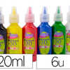 PEINTURE 3D OZ INTERNATIONAL DIAMS MINI TUBES TOTAL BASIQUE TOUS SUPPORTS 20ML COLORIS ASSORTIS KIT DE 6 UNITÉS