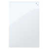 TABLEAU VERRE NAGA MAGNATIQUE 40X60CM INCLUS 2 AIMANTS 1 MARQUEUR EFFACABLE KIT FIXATION MUR COLORIS BLANC TABLEAU VERRE NAGA MAGNATIQUE 40X60CM INCLUS 2 AIMANTS 1 MARQUEUR EFFACABLE KIT FIXATION MUR COLORIS BLANC