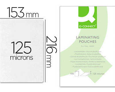 pochette-plastification-q-conn-ect-autoadhasive-2-faces-format-a5-125-microns-antistatique-bo-te-25-unitas