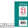 BLOC ÉPHÉMÉRIDE EXACOMPTA MURAL ANNUEL JANVIER/DÉCEMBRE 1 JOUR/PAGE NEUTRE BOÎTIER PLASTIQUE 65X97MM BLOC ÉPHÉMÉRIDE EXACOMPTA MURAL ANNUEL JANVIER/DÉCEMBRE 1 JOUR/PAGE NEUTRE BOÎTIER PLASTIQUE 65X97MM