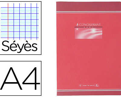 cahier-piqua-conquarant-sept-c-ouverture-offset-a4-21x29-7cm-192-pages-70g-sayes