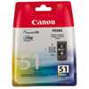 Canon CL51 Jet d'encre M.Bloc Coul HC* Canon CL51 Jet d'encre M.Bloc Coul HC*