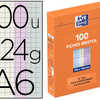 FICHE BRISTOL OXFORD 224G 105X 148MM NON PERFORAE QUADRILLAGE 5X5MM COLORIS ASSORTIS BOÎTE CHEVALET 100 UNITAS FICHE BRISTOL OXFORD 224G 105X 148MM NON PERFORAE QUADRILLAGE 5X5MM COLORIS ASSORTIS BOÎTE CHEVALET 100 UNITAS