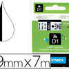 RUBAN TITREUSE DYMO D1 19MMX7M COLORIS IMPRESSION NOIR/BLANC RUBAN TITREUSE DYMO D1 19MMX7M COLORIS IMPRESSION NOIR/BLANC