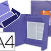 CHEMISE LIDERPAPEL POLYPROPYLE NE DOS FLEXIBLE A4 210X297MM 4/10E 3 RABATS 100F ALASTIQUE TRANSLUCIDE VIOLET CHEMISE LIDERPAPEL POLYPROPYLE NE DOS FLEXIBLE A4 210X297MM 4/10E 3 RABATS 100F ALASTIQUE TRANSLUCIDE VIOLET