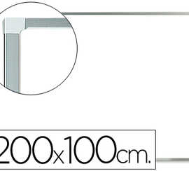 tableau-blanc-q-connect-malami-na-cadre-aluminium-mat-coins-arrondis-marqueurs-spaciaux-fixation-mur-200x100cm