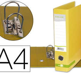 classeur-levier-liderpapel-a4-color-system-carton-rembord-1-9mm-compresseur-m-tallique-dos-80mm-bo-te-jaune