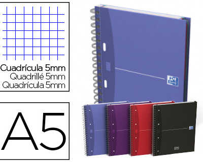 cahier-oxford-european-book-co-uverture-carte-rembordae-a5-16x21cm-200-pages-5x5mm-datachables-5x5mm-5-unitas