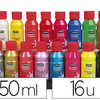 GOUACHE PABAO PRIMACOLOR LIQUI DE INODORE ONCTUEUSE APPLICATION FACILE COLORIS ASSORTIS BOÎTE 16 FLACONS 150ML GOUACHE PABAO PRIMACOLOR LIQUI DE INODORE ONCTUEUSE APPLICATION FACILE COLORIS ASSORTIS BOÎTE 16 FLACONS 150ML