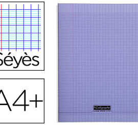 cahier-piqua-clairefontaine-co-uverture-polypropylene-transparente-a4-24x32cm-96-pages-90g-sayes-coloris-violet