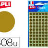 PASTILLE ADHASIVE APLI AGIPA D IAMETRE 8MM PERMANENTE COLORIS OR POCHETTE 308 UNITAS PASTILLE ADHASIVE APLI AGIPA D IAMETRE 8MM PERMANENTE COLORIS OR POCHETTE 308 UNITAS