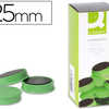 AIMANT Q-CONNECT DIAMETRE 25MM AFFICHAGE SIGNALISATION TOUTES SURFACES MATALLIQUES COLORIS VERT BOÎTE 10 UNITAS AIMANT Q-CONNECT DIAMETRE 25MM AFFICHAGE SIGNALISATION TOUTES SURFACES MATALLIQUES COLORIS VERT BOÎTE 10 UNITAS