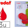 RECHARGE TAMPON TRODAT 4642 RO UGE BLISTER 3 UNITAS RECHARGE TAMPON TRODAT 4642 RO UGE BLISTER 3 UNITAS