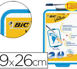 ardoise-blanche-bic-velleda-19-0x260mm-1-face-unie-1-face-quadrillae-1-feutre-velleda-1721-1-effacette