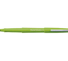 stylo-feutre-paper-mate-flair-original-pointe-moyenne-1mm-longue-durae-de-vie-coloris-vert-pomme