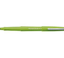 stylo-feutre-paper-mate-flair-original-pointe-moyenne-1mm-longue-durae-de-vie-coloris-vert-pomme